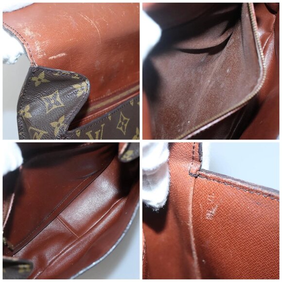 LOUIS VUITTON Monogram Saint Cloud GM Shoulder Bag M51242 LV Auth 140046 - Picture 13 of 15